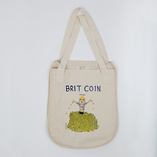 Brit Coin Tote Bag