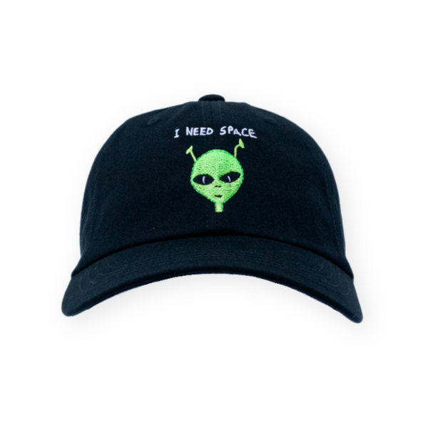 I Need Space Dad Hat - Black