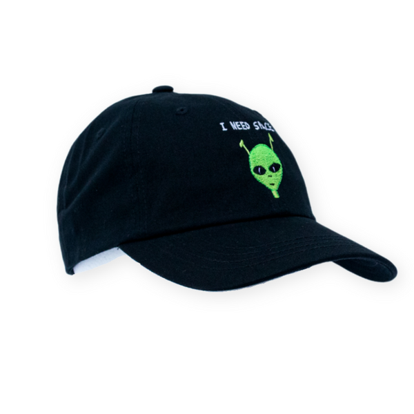 I Need Space Dad Hat - Black