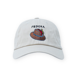 Fedora Dad Hat - Stone