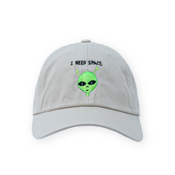 I Need Space Dad Hat - Stone