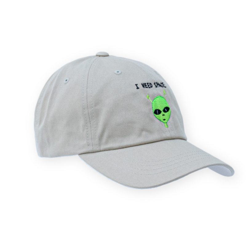 I Need Space Dad Hat - Stone