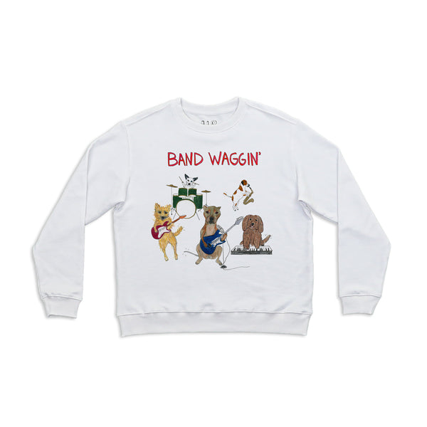 Band Waggin' Women's Crewneck Sweatshirt