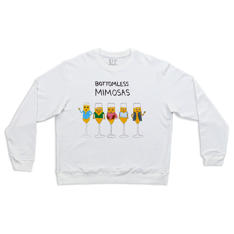 Bottomless Mimosas Men's Crewneck Sweatshirt