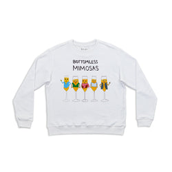 Bottomless Mimosas Women's Crewneck Sweatshirt