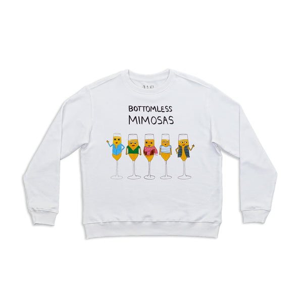 Bottomless Mimosas Women's Crewneck Sweatshirt