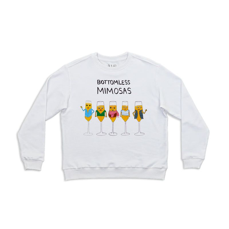 Bottomless Mimosas Women's Crewneck Sweatshirt