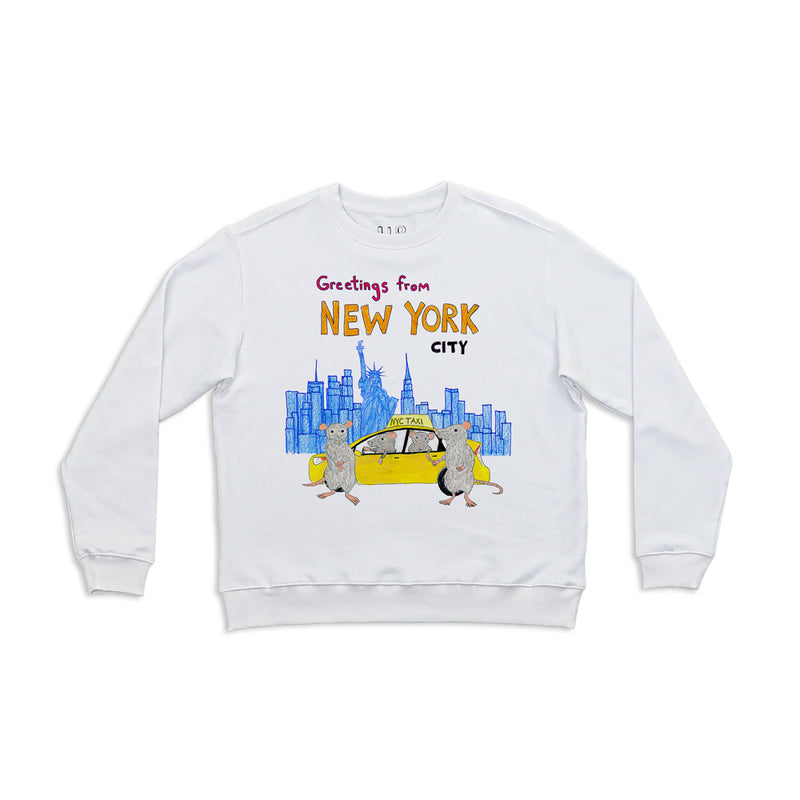 Greetings from New York Women's Crewneck Sweatshirt