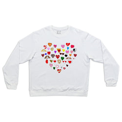 Hearts Men's Crewneck Sweatshirt