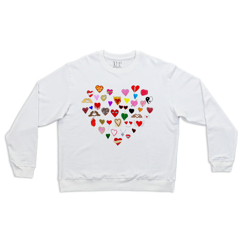 Hearts Men's Crewneck Sweatshirt