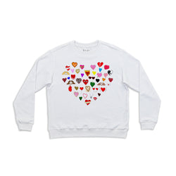 Hearts Women's Crewneck Sweatshirt