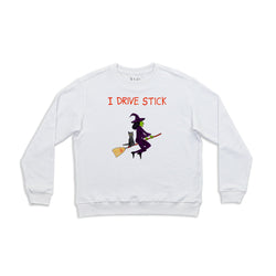 I Drive Stick Women's Crewneck Sweatshirt