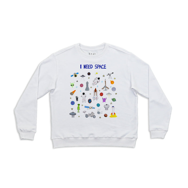 I Need Space Women's Crewneck Sweatshirt