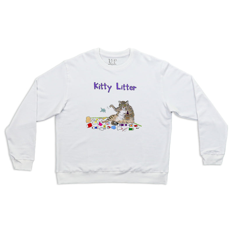 Kitty Litter Men's Crewneck Sweatshirt