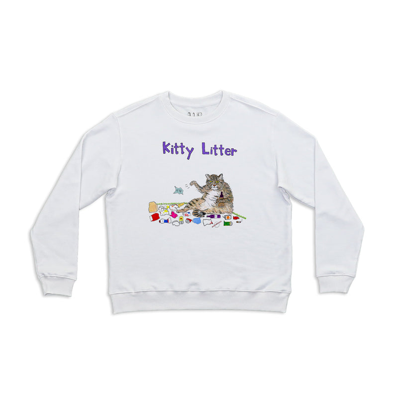 Kitty Litter Women's Crewneck Sweatshirt