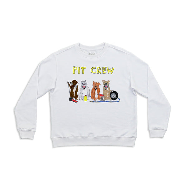 Pit Crew Women's Crewneck Sweatshirt