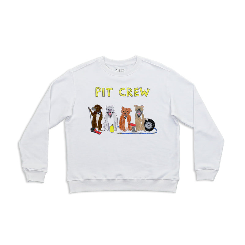 Pit Crew Women's Crewneck Sweatshirt