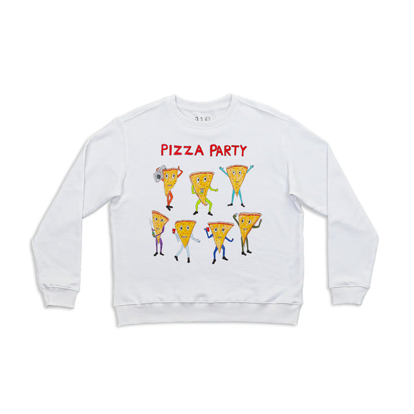 Pizza Party Women's Crewneck Sweatshirt