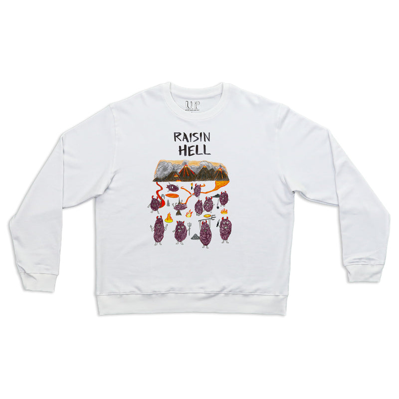 Raisin Hell Men's Crewneck Sweatshirt