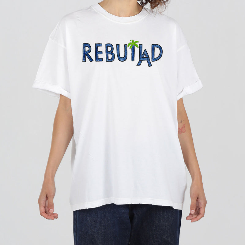 Rebuild LA Women's Boyfriend Tee