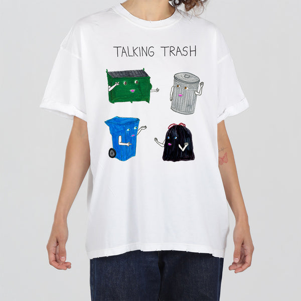 Talking Trash Women's Boyfriend Tee