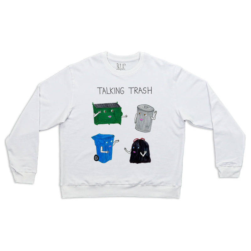 Talking Trash Men's Crewneck Sweatshirt