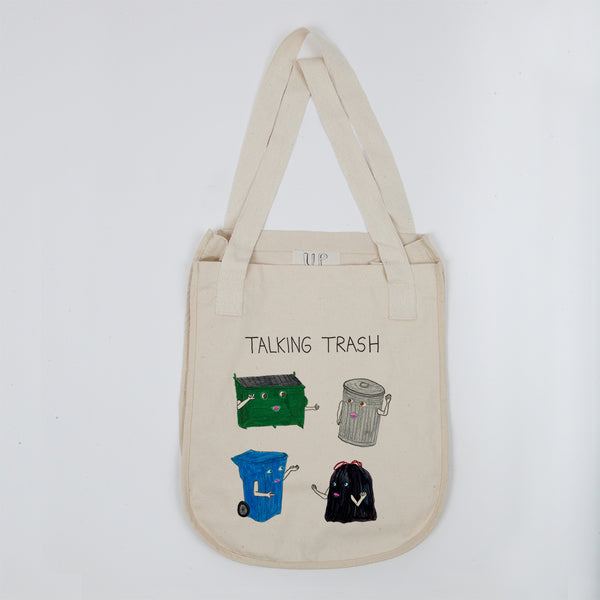 Talking Trash Tote Bag