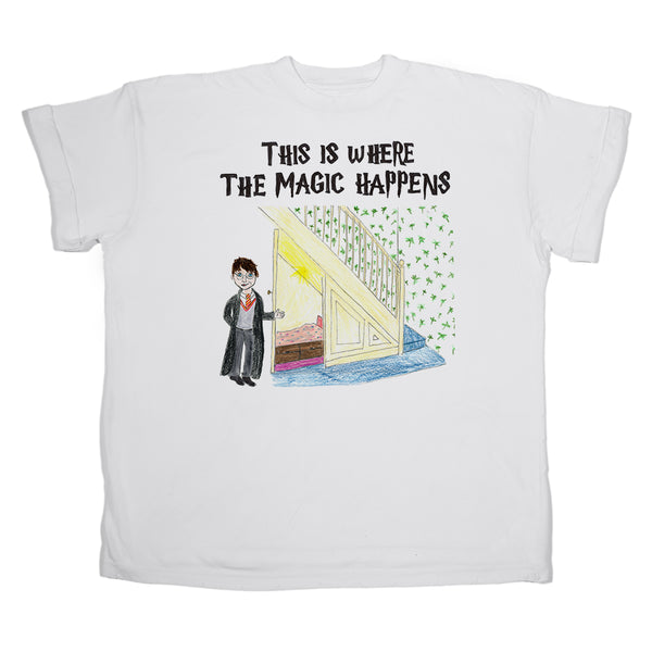 Magic Happens Women's Boyfriend Tee