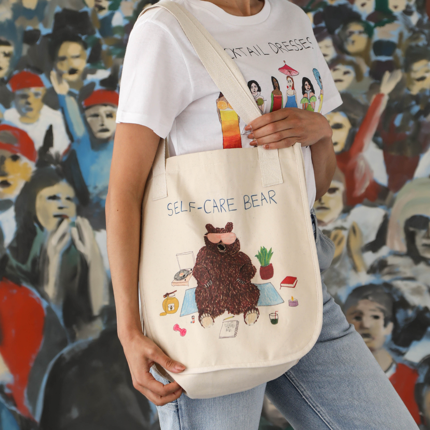 ◆送関税無料◆Unfortunate Portrait 'PICKLEBALL' トートバッグ Pickleball Tote Bag | Unfortunate Portrait