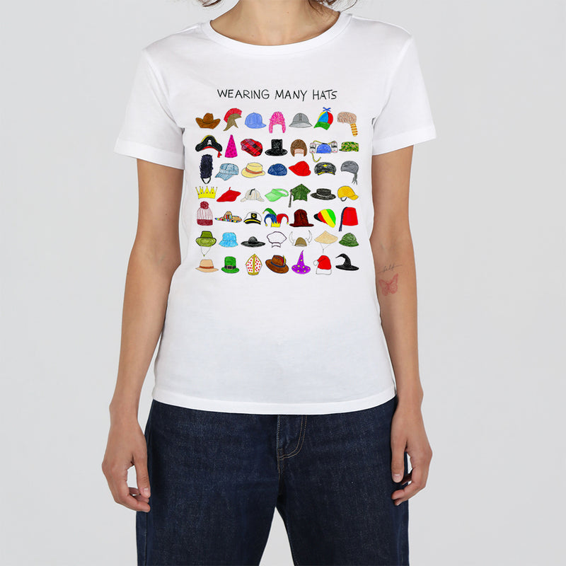 Wearing Many Hats Women's T-Shirt