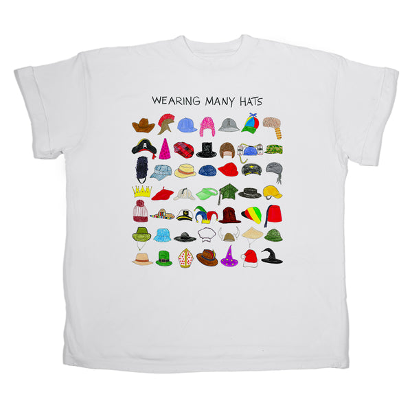 Wearing Many Hats Women's Boyfriend Tee