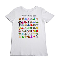 Wearing Many Hats Women's T-Shirt