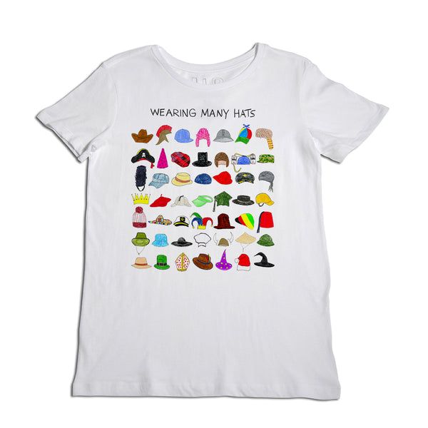 Wearing Many Hats Women's T-Shirt