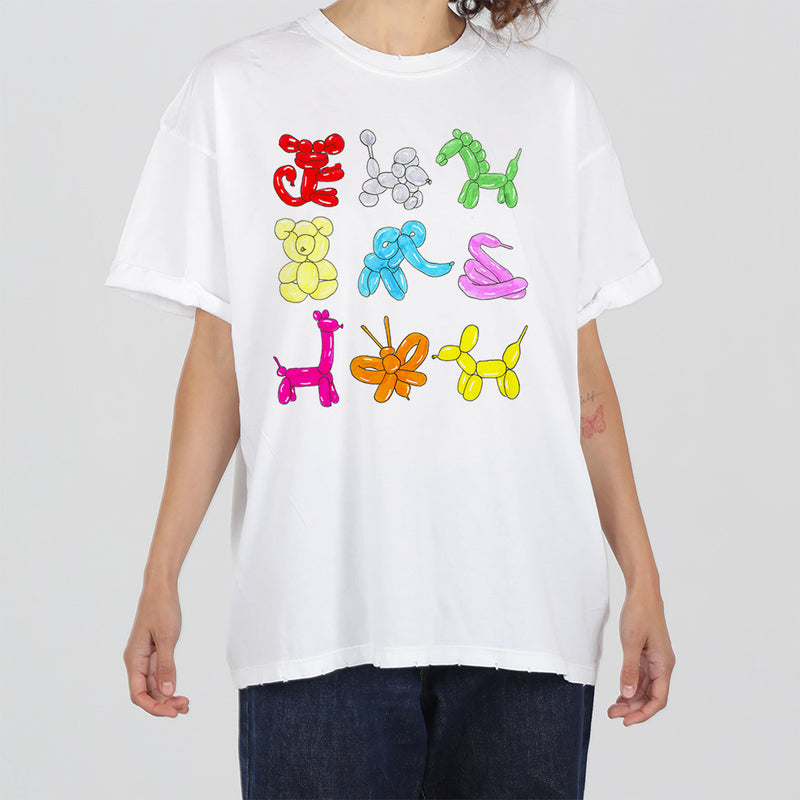 Balloon Animals Women's Boyfriend Tee