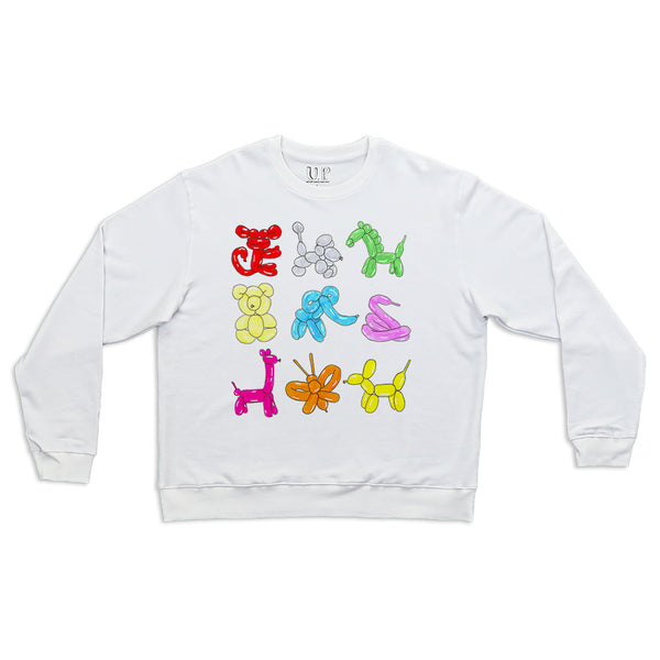 Balloon Animals Men's Crewneck Sweatshirt