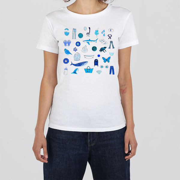 Blue Women's T-Shirt