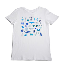 Blue Women's T-Shirt