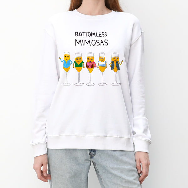 Bottomless Mimosas Women's Crewneck Sweatshirt