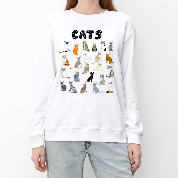 Cats Women's Crewneck Sweatshirt