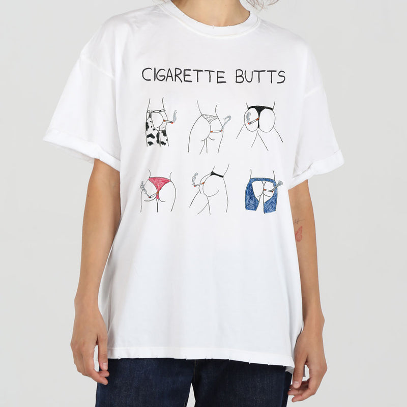 Cigarette Butts Women's Boyfriend Tee