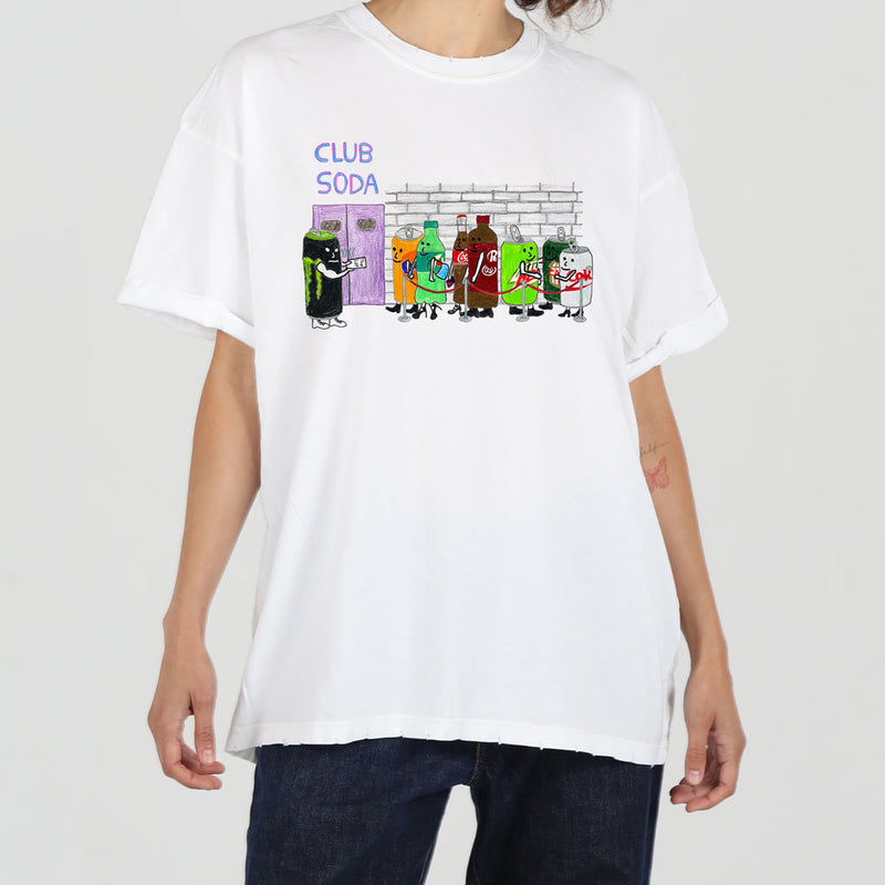 Club Soda Women's Boyfriend Tee