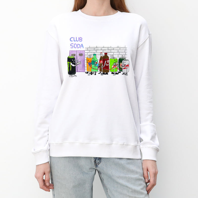 Club Soda Women's Crewneck Sweatshirt