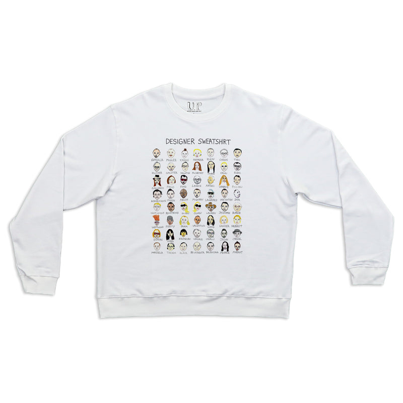 Mens white designer sweatshirt deals