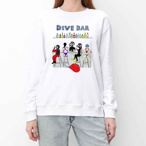 Dive Bar Women's Crewneck Sweatshirt