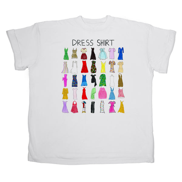 Dress Shirt Women's Boyfriend Tee