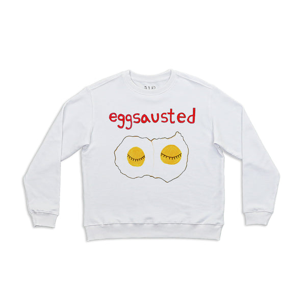 Egghausted Women's Crewneck Sweatshirt