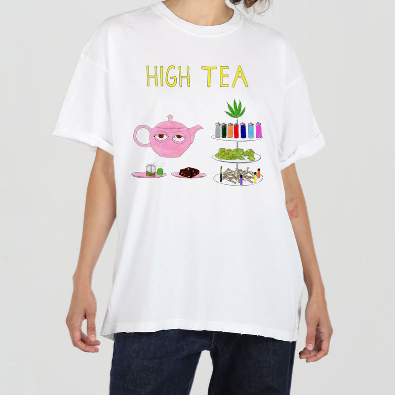 High Tea Women's Boyfriend Tee