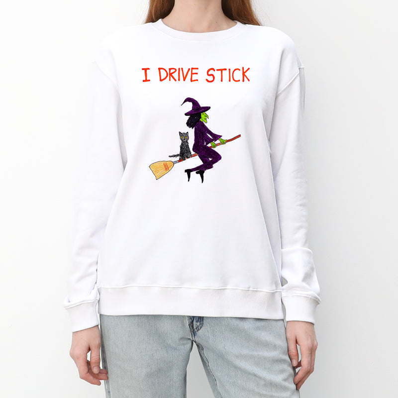 I Drive Stick Women's Crewneck Sweatshirt