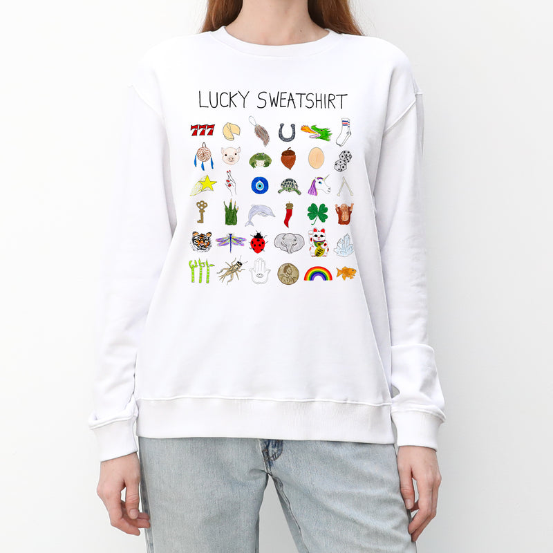 Lucky Sweatshirt Women's Crewneck Sweatshirt