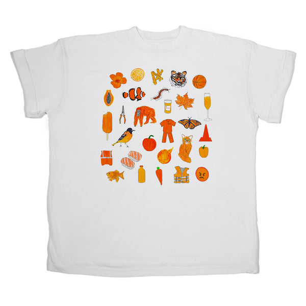 Orange Women's Boyfriend Tee